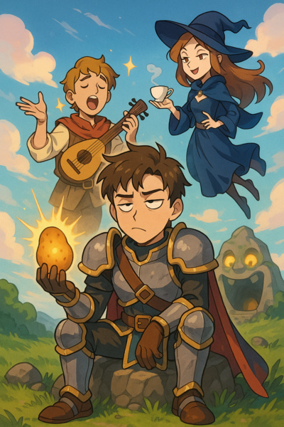 I Didn't Ask to Be the Hero, Yet Here I Am Roasting Dragons